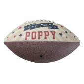 Alle Star Poppy | Aangepaste foto op opa American Football (Gedraaid 270)