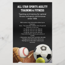 Alle Star Sports Balls met Brick Wall