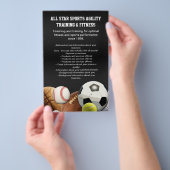 Alle Star Sports Balls met Brick Wall Flyer (Hand)