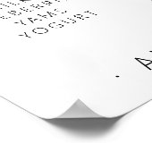 Alle Star Sports First Birthday Milestone Poster (Hoek)