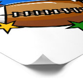 Alle Star Sports Tshirts en cadeaus Poster (Hoek)