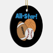 Alle Star Tshirts en cadeautjes Keramisch Ornament (Rechts)