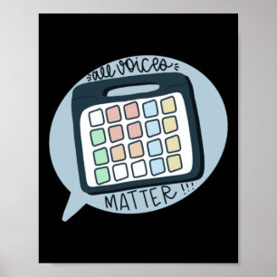 Alle stemmen poster