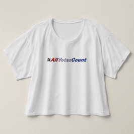 Alle stemmen tellen op T-shirts