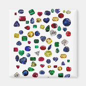 Alle stenen kleurstoffen magneet (Voorkant)