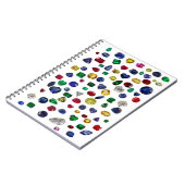 Alle stenen kleurstoffen notitieboek (Linkerzijde)