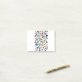 Alle stenen kleurstoffen post-it® notes (Op bureau)