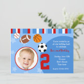 Alle sterren Sportfoto Maandag Uitnodigingen (Staand voorkant)