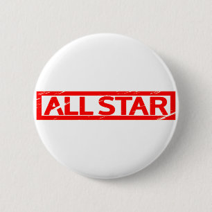 Alle sterren Stamp Ronde Button 5,7 Cm