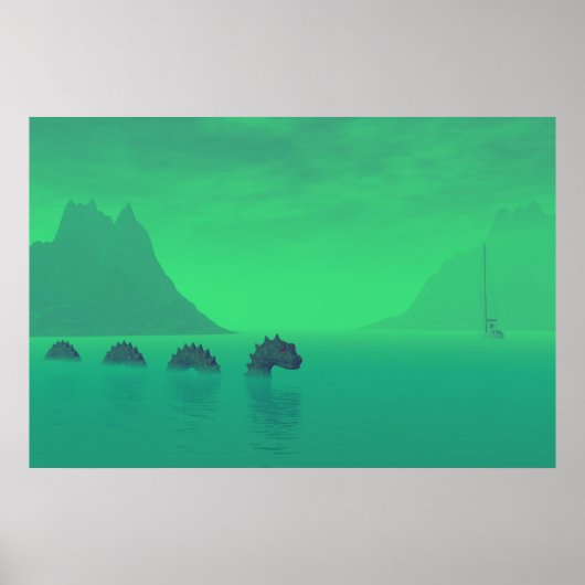 "Alle stilte in de Loch" Poster (Voorkant)