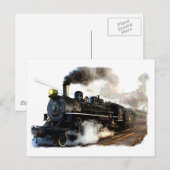 Alle stoomlocomotieven briefkaart (Voorkant / Achterkant)