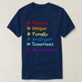 Alle stukken passen bij Autisme Awareness Autistic T-shirt (Design voorkant)