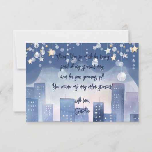 Alle superhelden zijn jarig bedankkaart (Voorkant)