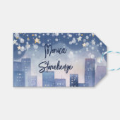 Alle superhelden zijn jarig cadeaulabel (Voorkant (Horizontaal))