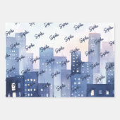 Alle superhelden zijn jarig inpakpapier vel (Voorkant 3)