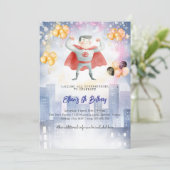 Alle superhelden zijn jarig kaart (Staand voorkant)