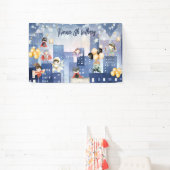 Alle superhelden zijn jarig spandoek (Insitu)