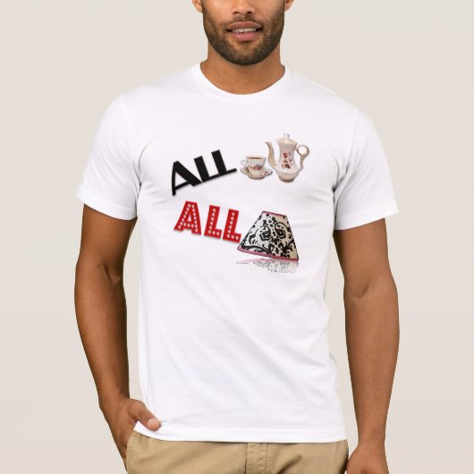 Alle T Alle schaduwen T-shirt (Voorkant)