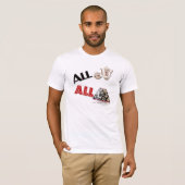 Alle T Alle schaduwen T-shirt (Voorkant volledig)