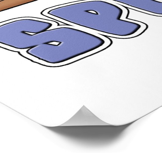 Alle T-shirts en cadeautjes voor sport Poster (Hoek)