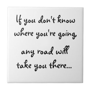 Alle tegels over de weg tegeltje