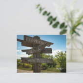 Alle tekenen wijzen op Prudence Island POST CARD Briefkaart (Staand voorkant)