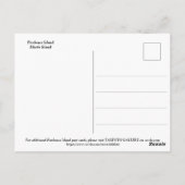Alle tekenen wijzen op Prudence Island POST CARD Briefkaart (Achterkant)