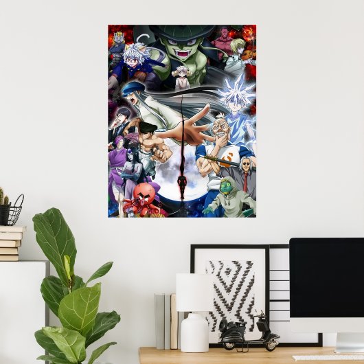 Alle tekens animeren poster (Thuiskantoor)