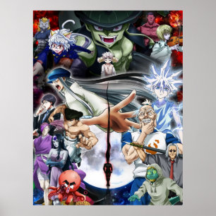 Alle tekens animeren poster