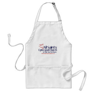 Alle tekens Verticaal Logo Standaard Schort