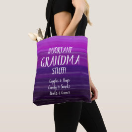 Alle tekst en grootmoedernaam wijzigen Belangrijke Tote Bag