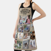 Alle tekst Foto collage Beste opa ooit Khaki Schort (Insitu)