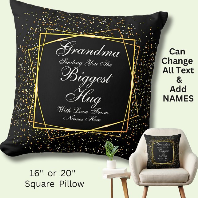 ALLE TEKST Verstuur de grootste bug voor mam oma Kussen (Creator heeft geüpload)