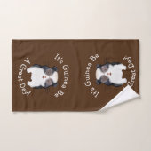 ALLE TEKST wijzigen - Guinee wordt een geweldige d Handdoek (Handdoek)