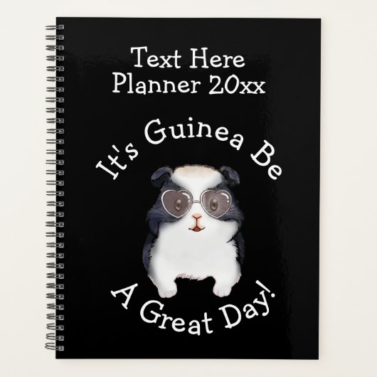 ALLE TEKST wijzigen - Guinee wordt een geweldige d Planner (Voorkant)