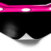 Alle tekst wijzigen Naam toevoegen Ze regels roze  Perfect Poster (Hoek)