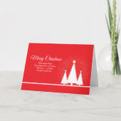 Alle tekst wijzigen, Organisatie Kerstgroet Kaart (Voorkant)