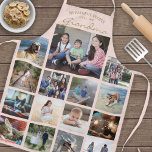 Alle tekstfamilies Foto Collage Grandma Blush & Go Schort<br><div class="desc">Viel de simpele grappen van familie en kleinkinderen met een elegant aangepast schort van fotocollage, blote roze en goud. Afbeeldingen en alle tekst zijn eenvoudig aan te passen. Citaat dat "Mijn favoriete mensen noemen me oma" kan gepersonaliseerd worden voor Nana, Grammy, Granny, Gigi, Mammie, mama, tante, etc. (AFBEELDING PLACEMENT TIP:...</div>