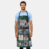 Alle tekstfamilies Foto Collage Grid Grandma Green Schort (Gedragen)