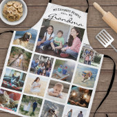 Alle tekstfamilies Photo Collage Grid Grandma Whit Schort