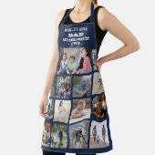 Alle tekstfoto's Collage Beste pap Grill Master Bl Schort (Insitu)