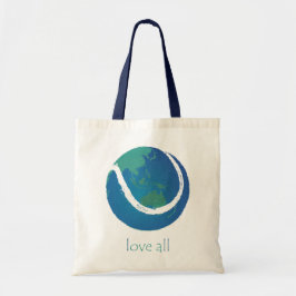 ALLE tennisvormgeving HOUDEN Tote Bag