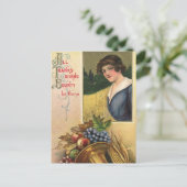 Alle Thanksgiving geld is van nul Feestdagenkaart (Staand voorkant)