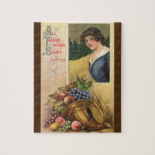 Alle Thanksgiving geld is van nul Legpuzzel (Verticaal)