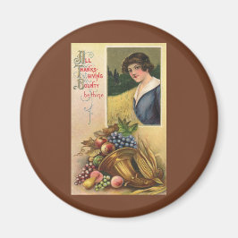 Alle Thanksgiving geld is van nul Magneet