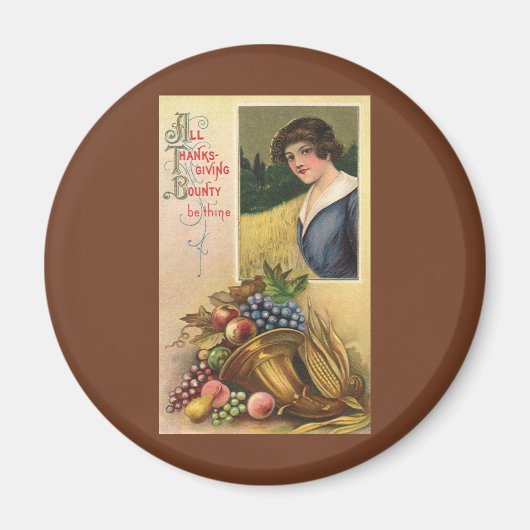 Alle Thanksgiving geld is van nul Magneet (Voorkant)