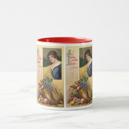 Alle Thanksgiving geld is van nul Mok (Midden)