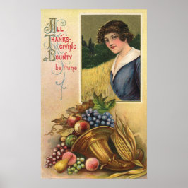 Alle Thanksgiving geld is van nul Poster