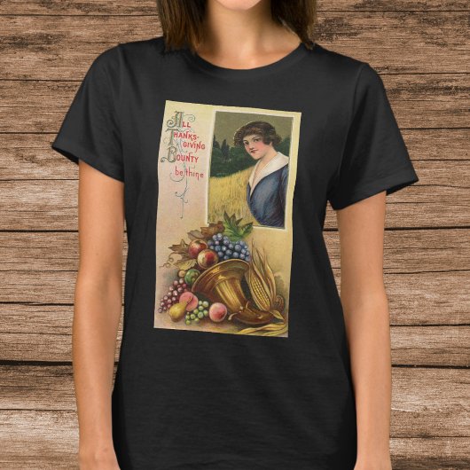 Alle Thanksgiving geld is van nul T-shirt