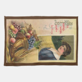 Alle Thanksgiving geld is van nul Theedoek (Horizontaal)